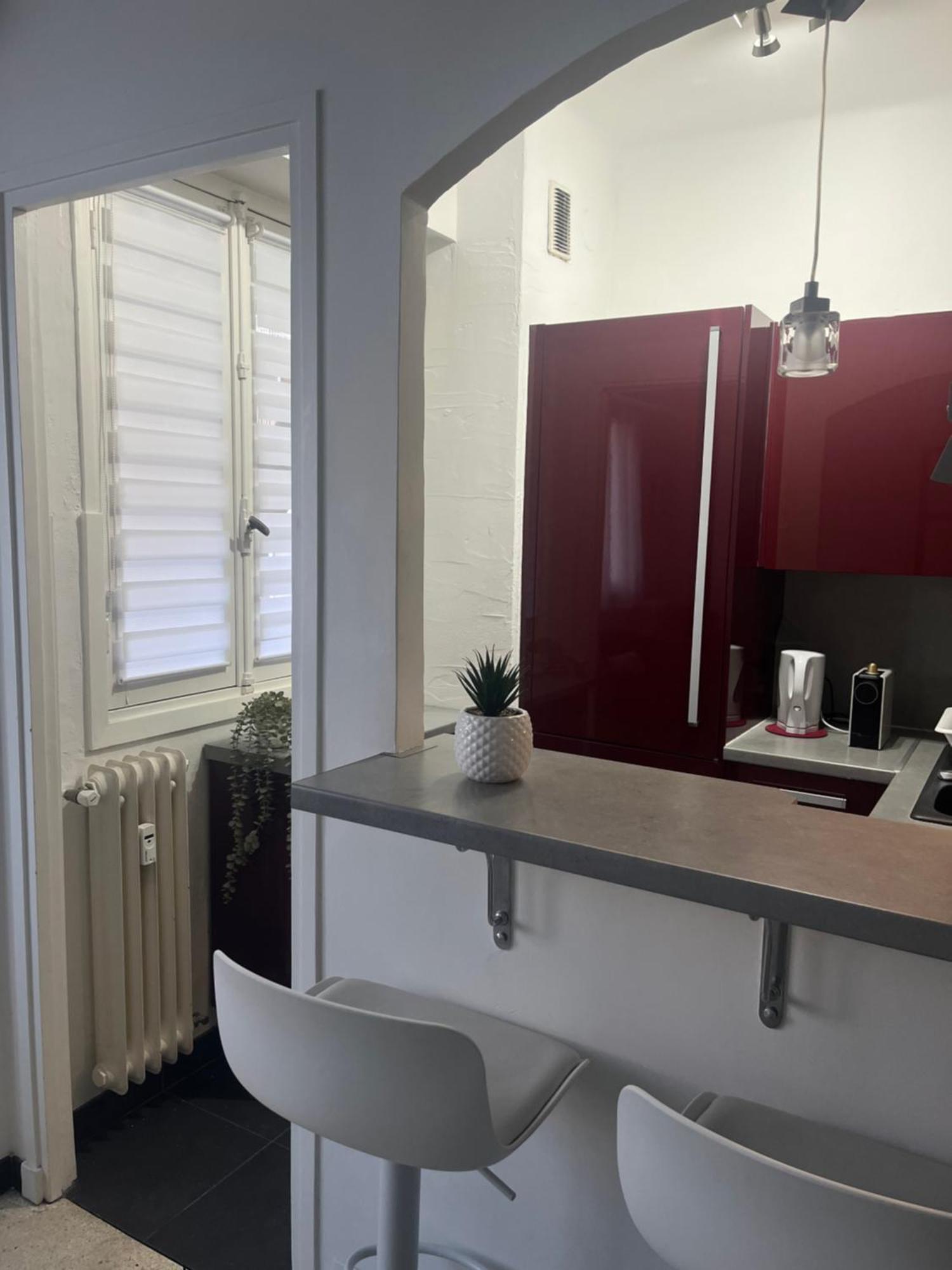 Nice Sejour Detente Studio Lumineux Balcon Cuisine Equipee Wifi Ницца Экстерьер фото